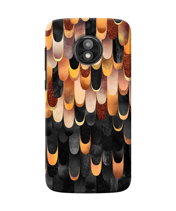 Abstract Wooden Rug Moto E5 Play Back Cover