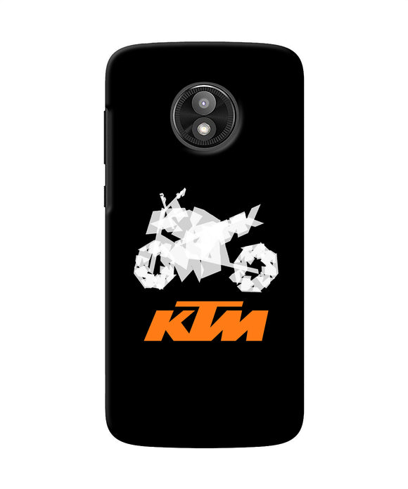 Ktm Sketch Moto E5 Play Back Cover