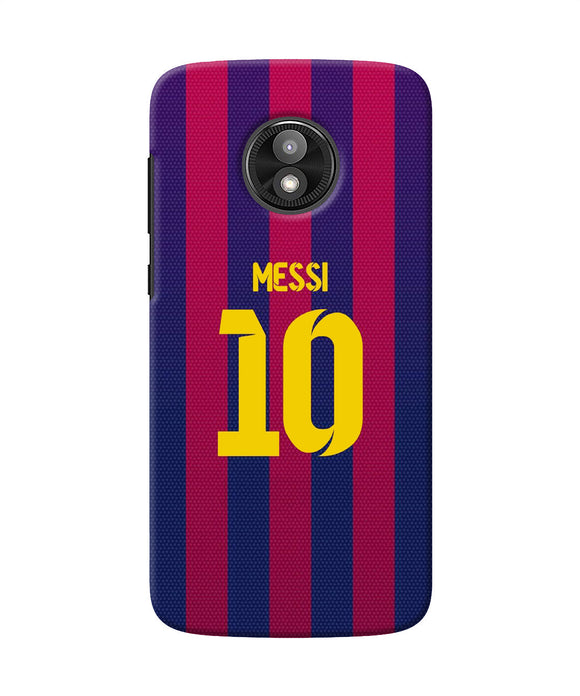Messi 10 Tshirt Moto E5 Play Back Cover