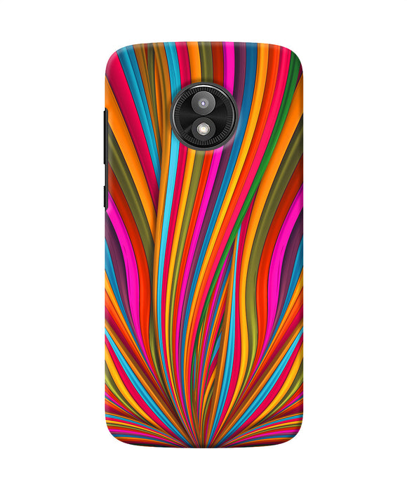 Colorful Pattern Moto E5 Play Back Cover
