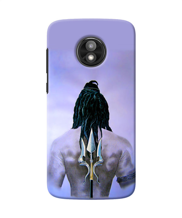 Lord Shiva Back Moto E5 Play Back Cover