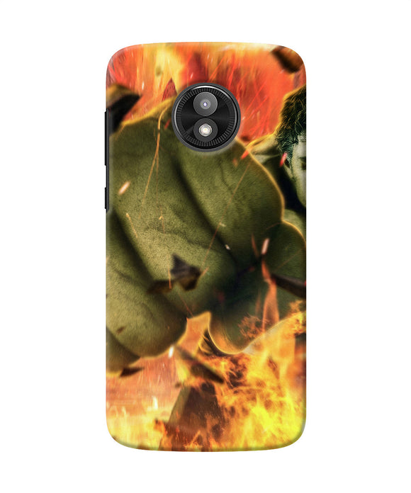 Hulk Smash Moto E5 Play Back Cover