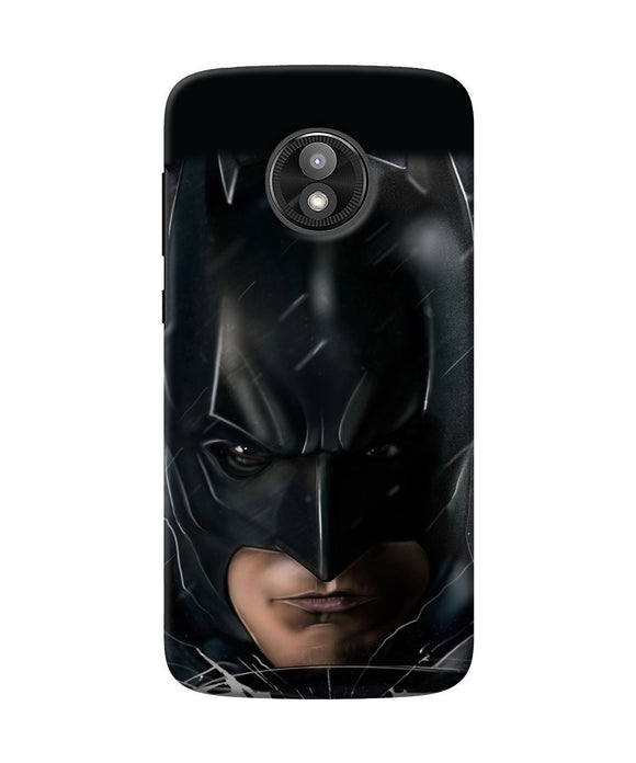 Batman Black Mask Moto E5 Play Back Cover