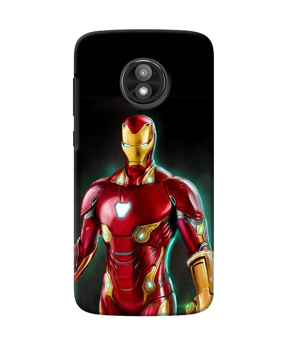 Ironman Suit Moto E5 Play Back Cover