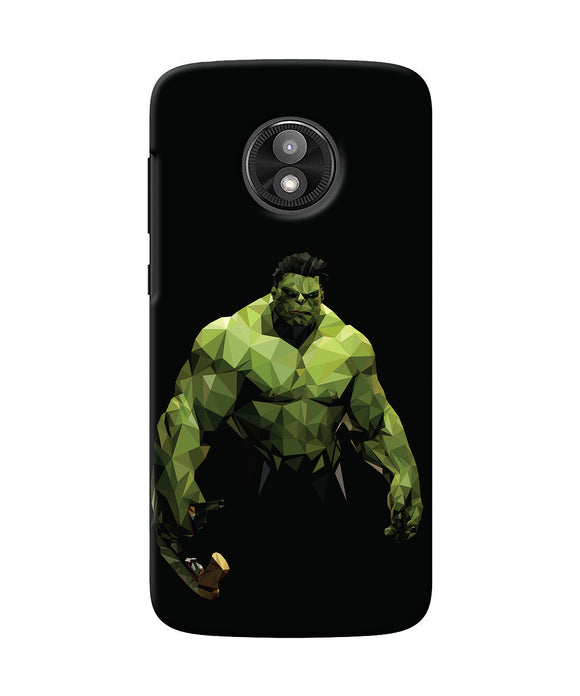Abstract Hulk Buster Moto E5 Play Back Cover
