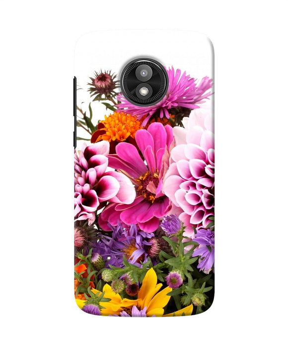 Natural Flowers Moto E5 Play Back Cover