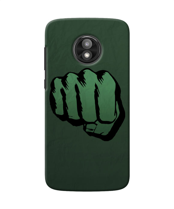Hulk Smash Logo Moto E5 Play Back Cover