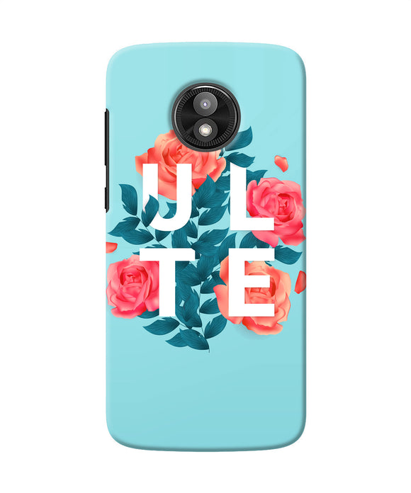 Soul Mate Two Moto E5 Play Back Cover