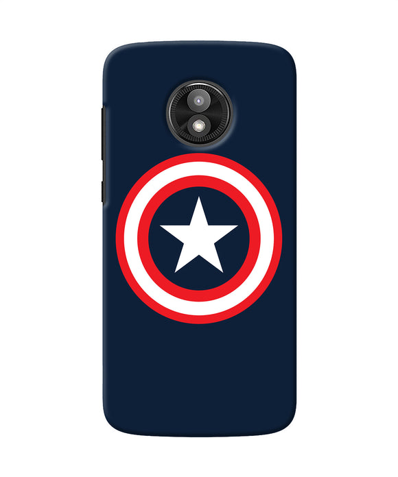 Captain America Logo Moto E5 Play Back Cover