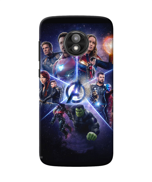 Avengers Super Hero Poster Moto E5 Play Back Cover