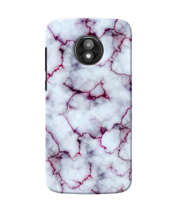 Brownish Marble Moto E5 Play Back Cover