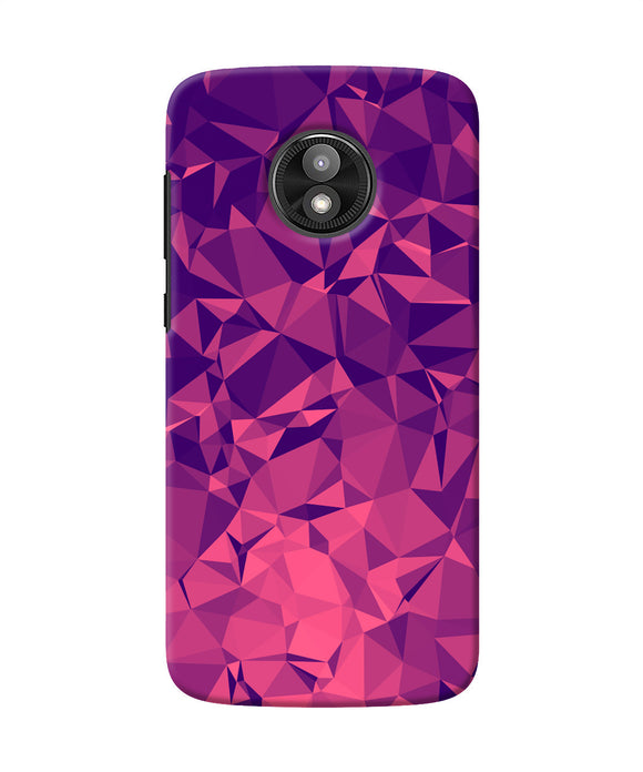 Abstract Red Blue Shine Moto E5 Play Back Cover