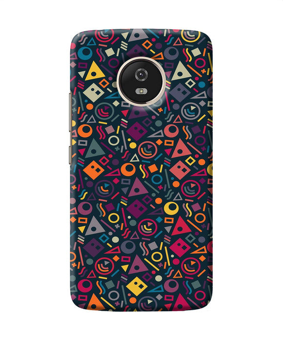 Geometric Abstract Moto G5 Back Cover