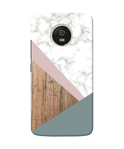 Marble Wood Abstract Moto G5 Back Cover