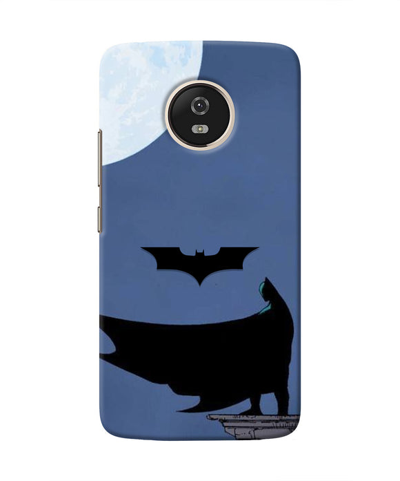 Batman Night City Moto G5 Real 4D Back Cover