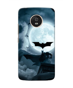 Batman Rises Moto G5 Real 4D Back Cover