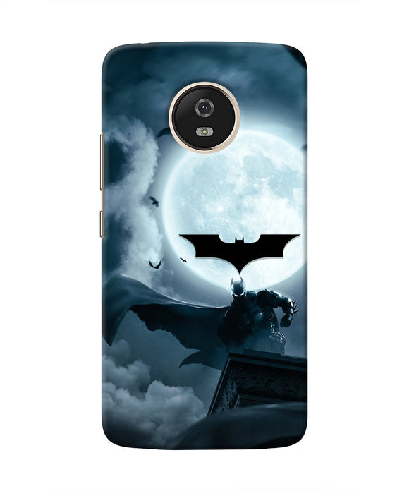 Batman Rises Moto G5 Real 4D Back Cover