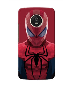 Spiderman Art Moto G5 Real 4D Back Cover