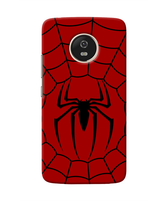 Spiderman Web Moto G5 Real 4D Back Cover