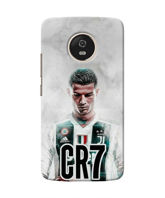 Christiano Football Moto G5 Real 4D Back Cover