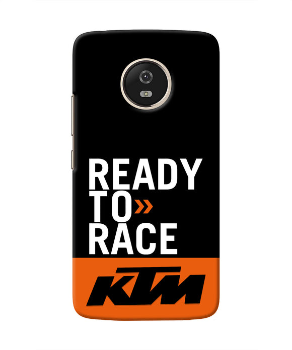 KTM Ready To Race Moto G5 Real 4D Back Cover