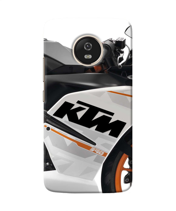 KTM Bike Moto G5 Real 4D Back Cover
