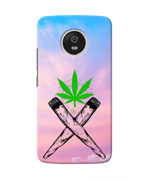 Weed Dreamy Moto G5 Real 4D Back Cover