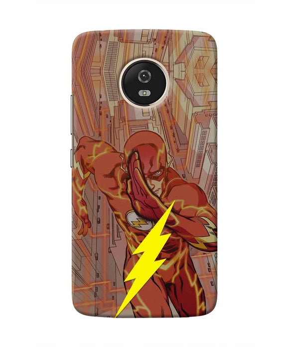 Flash Running Moto G5 Real 4D Back Cover