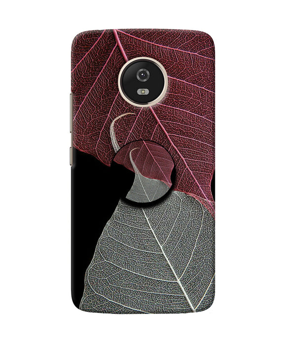 Leaf Pattern Moto G5 Pop Case