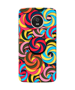 Spiral Pattern Moto G5 Pop Case