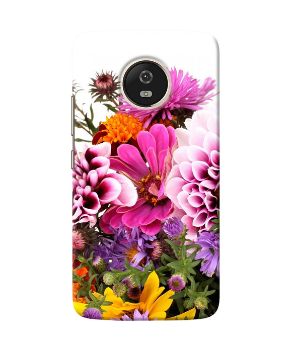 Natural Flowers Moto G5 Back Cover
