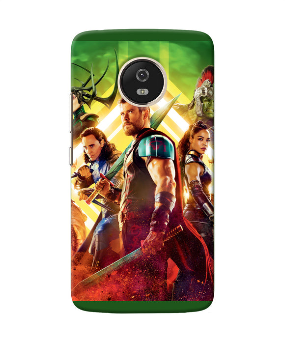 Avengers Thor Poster Moto G5 Back Cover