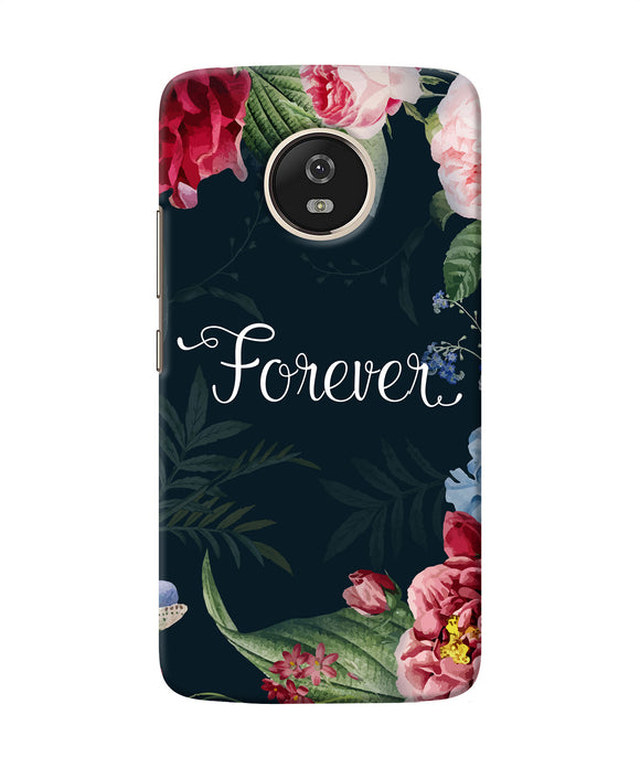 Forever Flower Moto G5 Back Cover