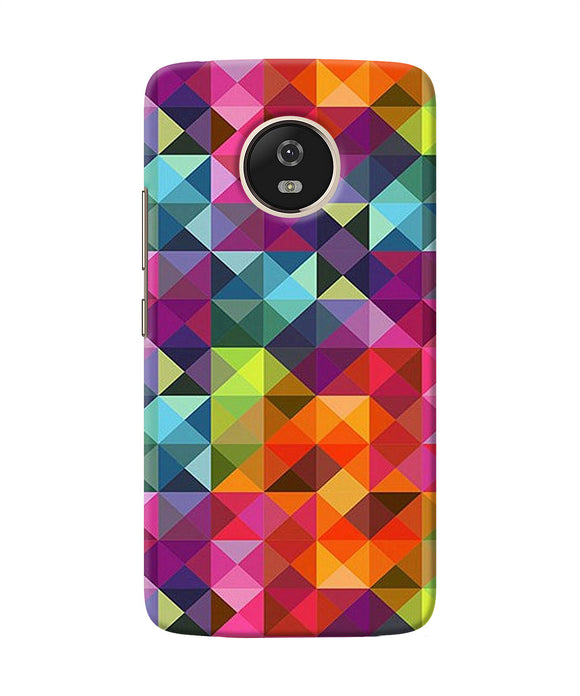 Abstract Triangle Pattern Moto G5 Back Cover