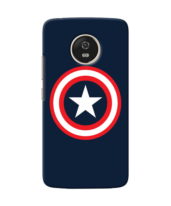 Captain America Logo Moto G5 Back Cover