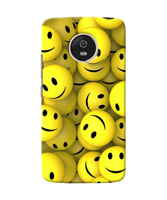 Smiley Balls Moto G5 Back Cover