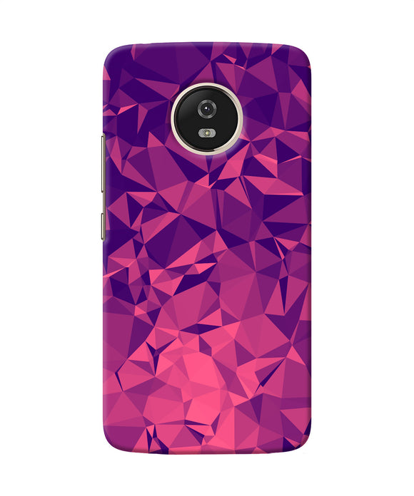Abstract Red Blue Shine Moto G5 Back Cover