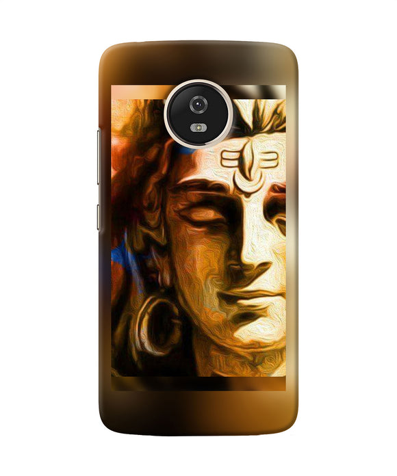 Shiva Painting Moto G5 Back Cover