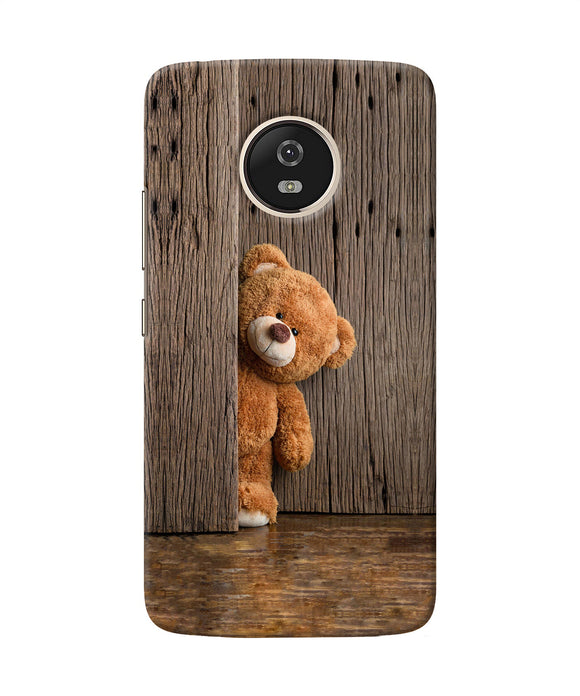 Teddy Wooden Moto G5 Back Cover