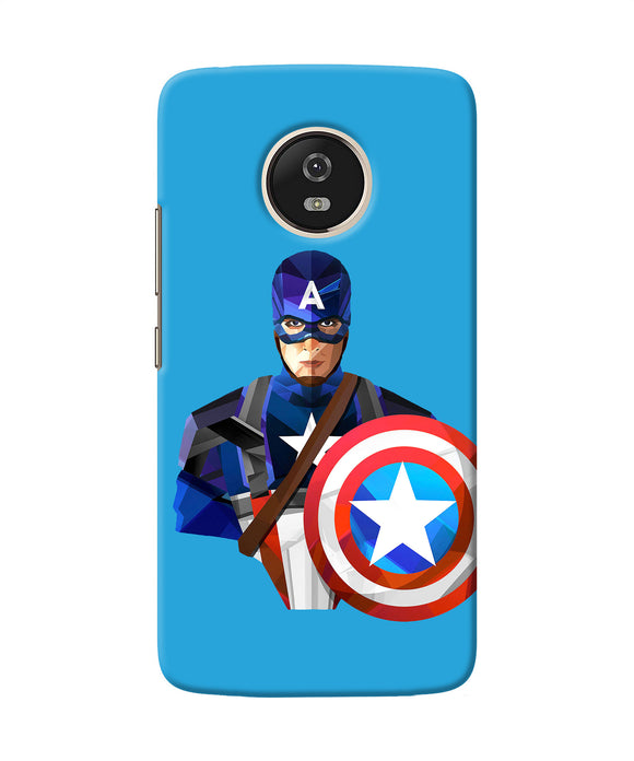Captain America Character Moto G5 Back Cover