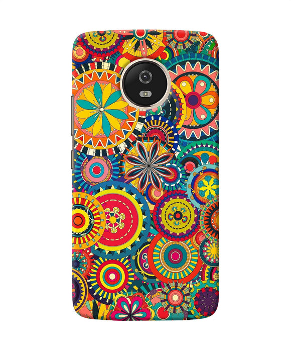 Colorful Circle Pattern Moto G5 Back Cover