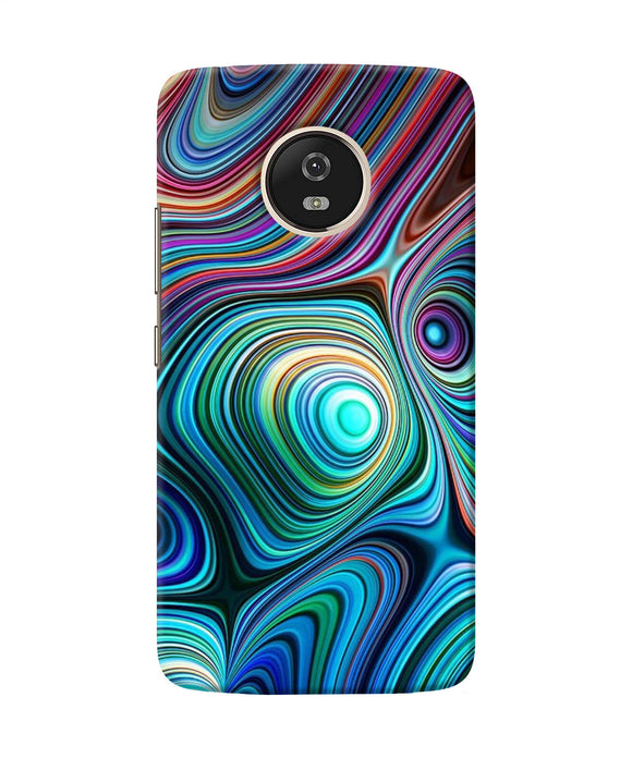 Abstract Coloful Waves Moto G5 Back Cover