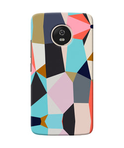 Abstract Colorful Shapes Moto G5 Back Cover