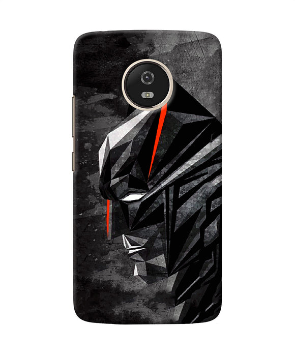 Batman Black Side Face Moto G5 Back Cover