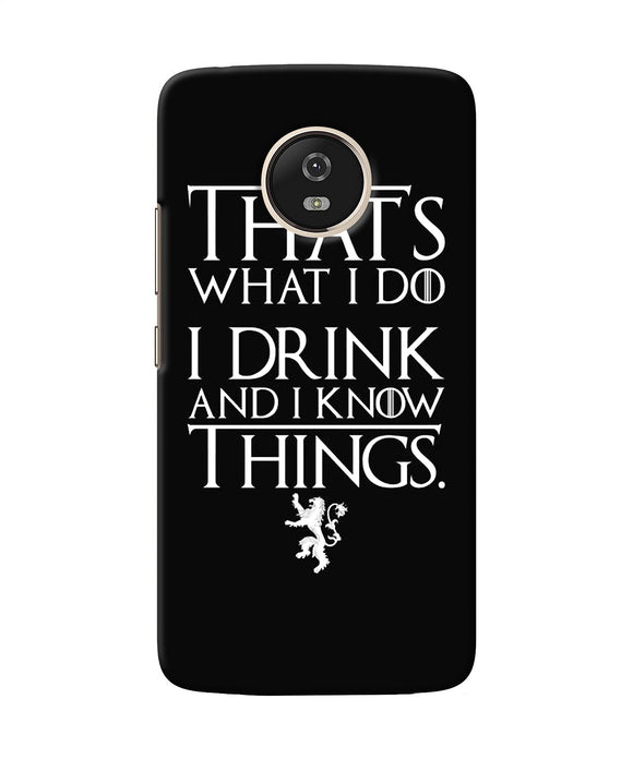 Got Quote Moto G5 Back Cover