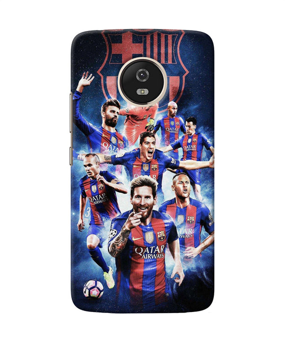 Messi Fcb Team Moto G5 Back Cover