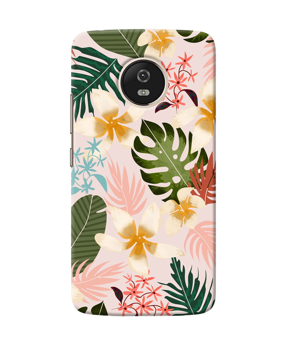 Leaf Print Moto G5 Back Cover