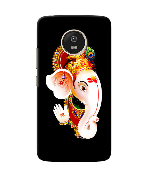 Lord Ganesh Face Moto G5 Back Cover