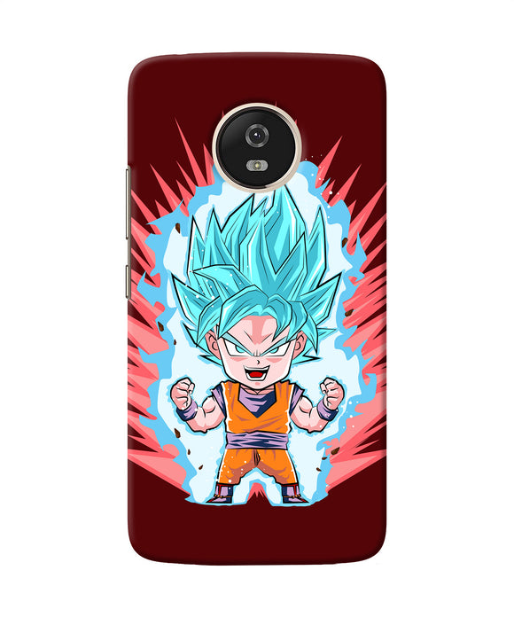 Goku Little Character Moto G5 Back Cover