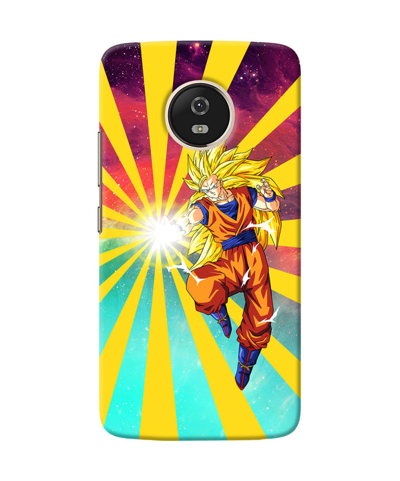 Goku Super Saiyan Moto G5 Back Cover